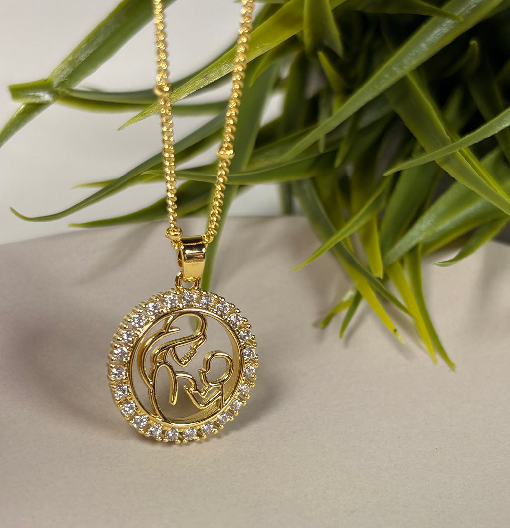 Latido Compartido – Collar de Conexión Madre e Hijo 💛 Incluye guía de activación y manifestación